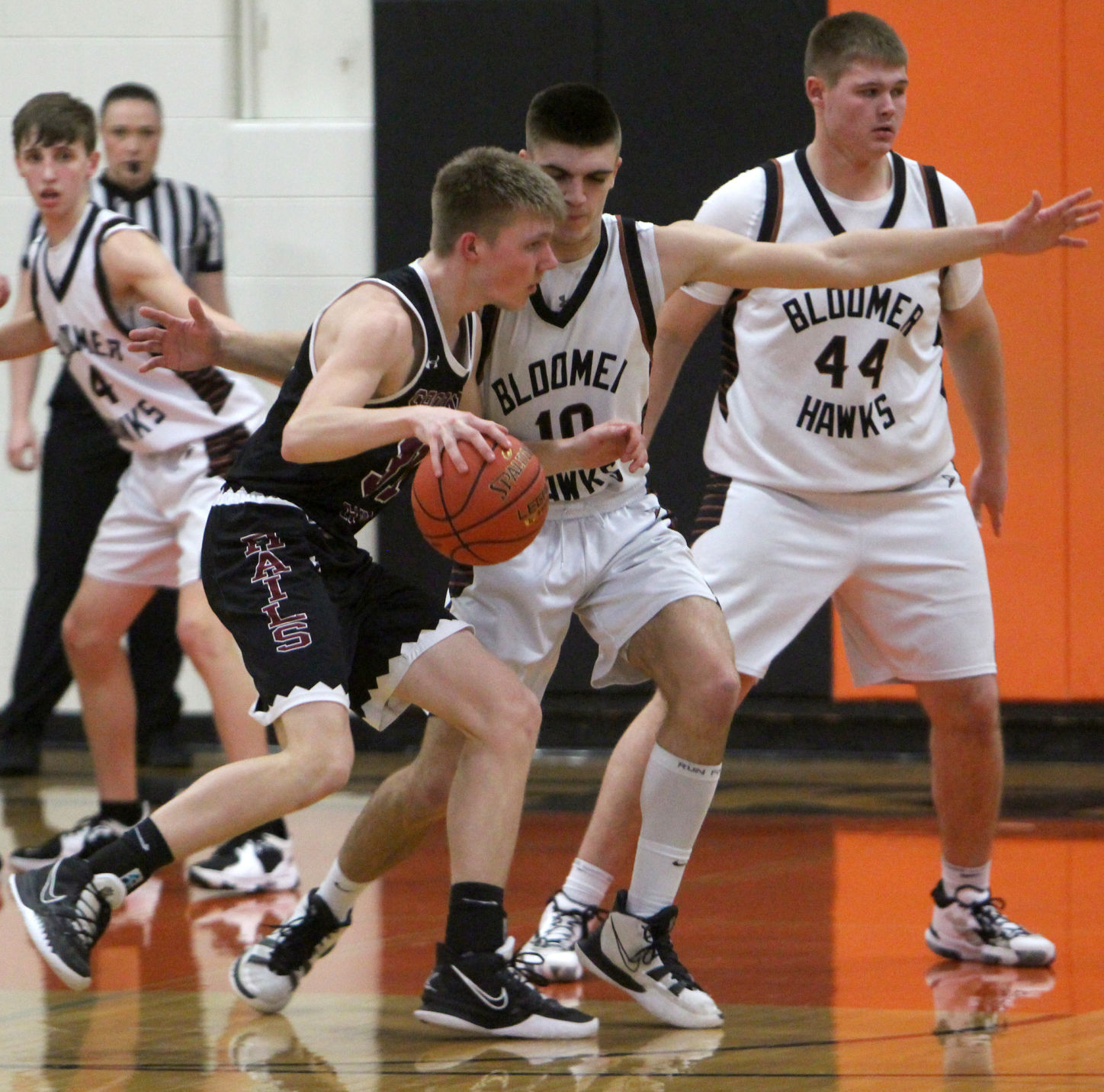 Spooner at Bloomer boys basketball 1-31-22